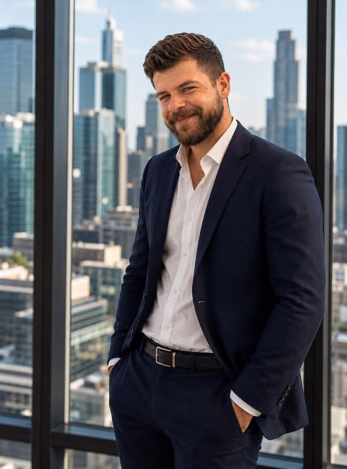 Dusan, founder of Auspicious